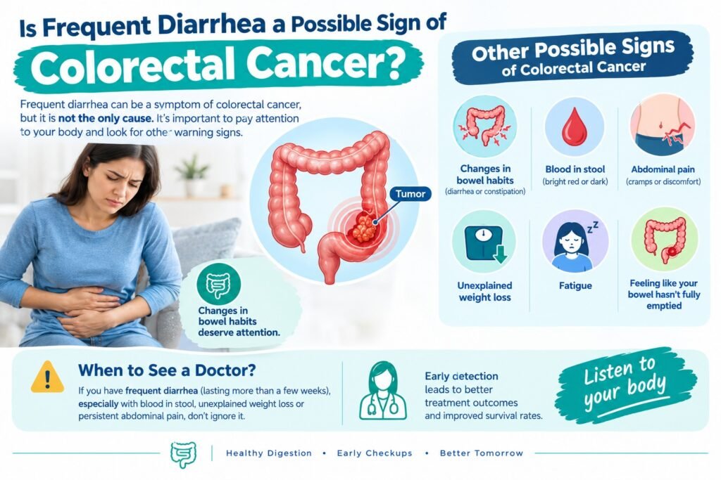 Is Frequent Diarrhea a Possible Sign of Colorectal Cancer?